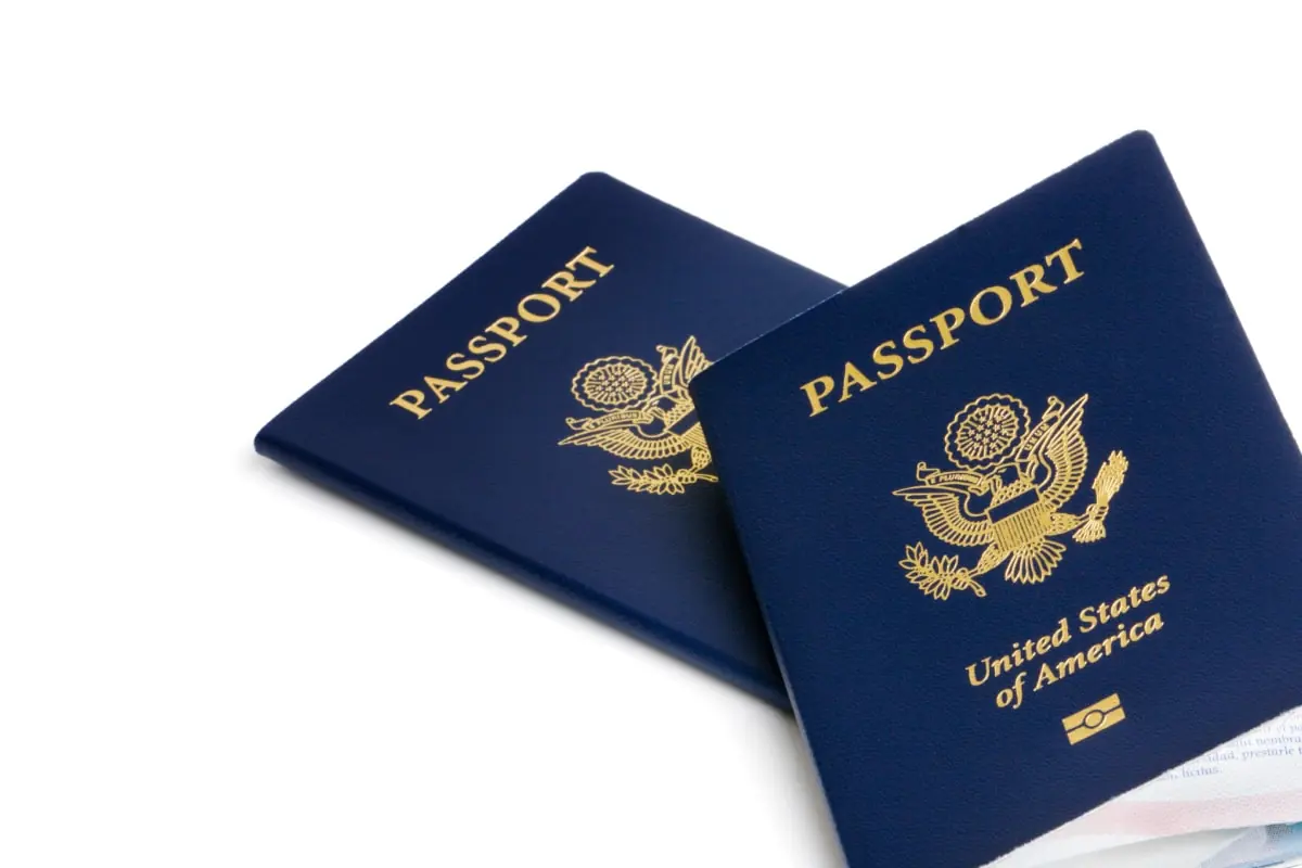 Two US passports