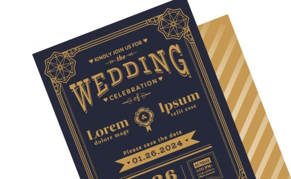 Wedding invitation