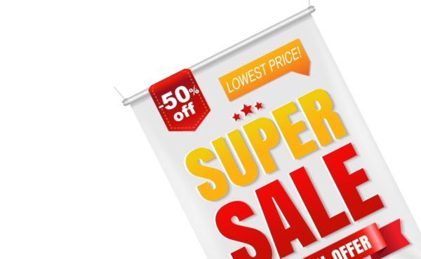 Super Sale sample signage