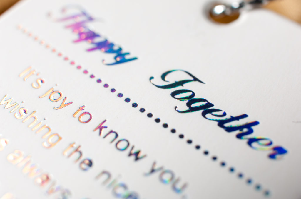 foil stamping example