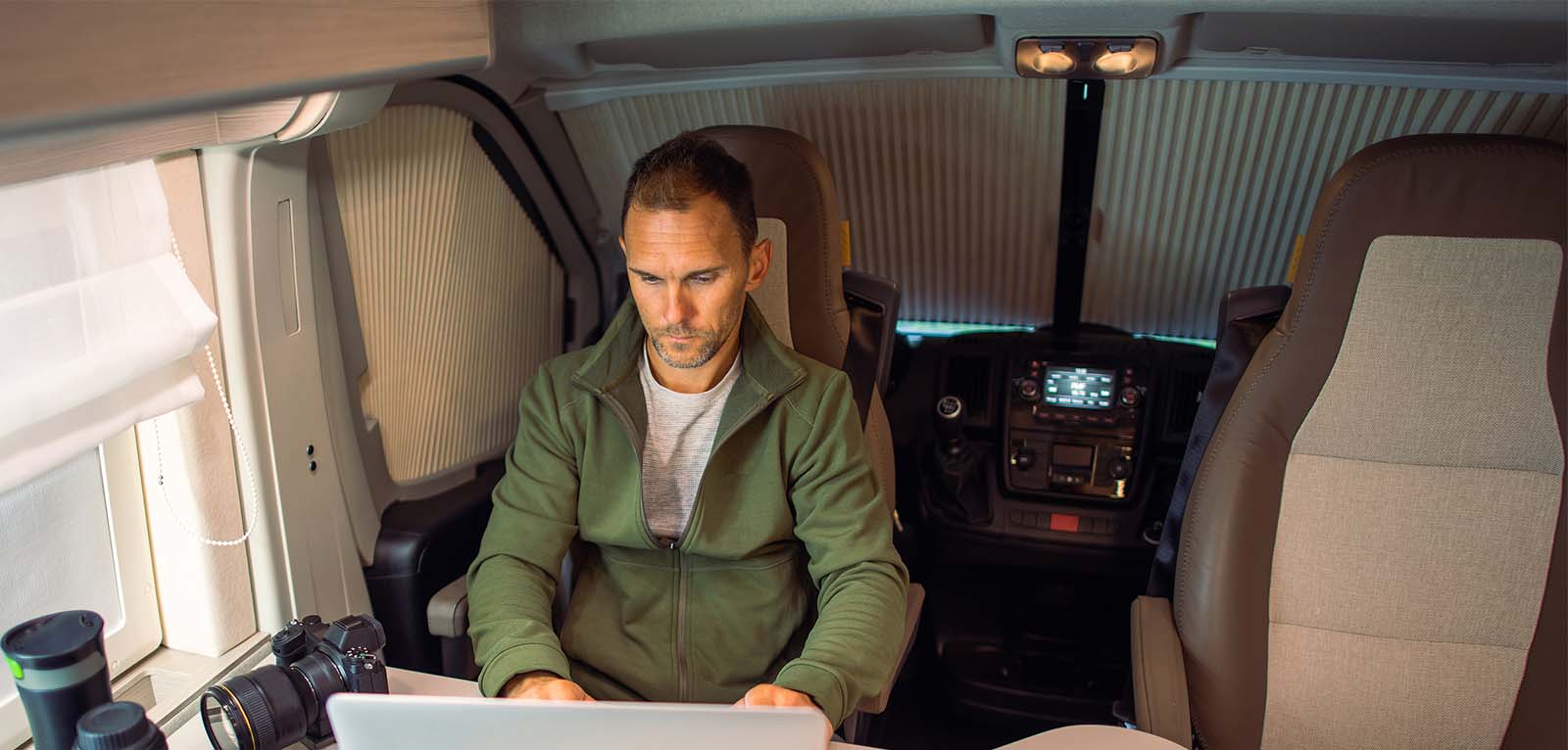 Man Remote Working