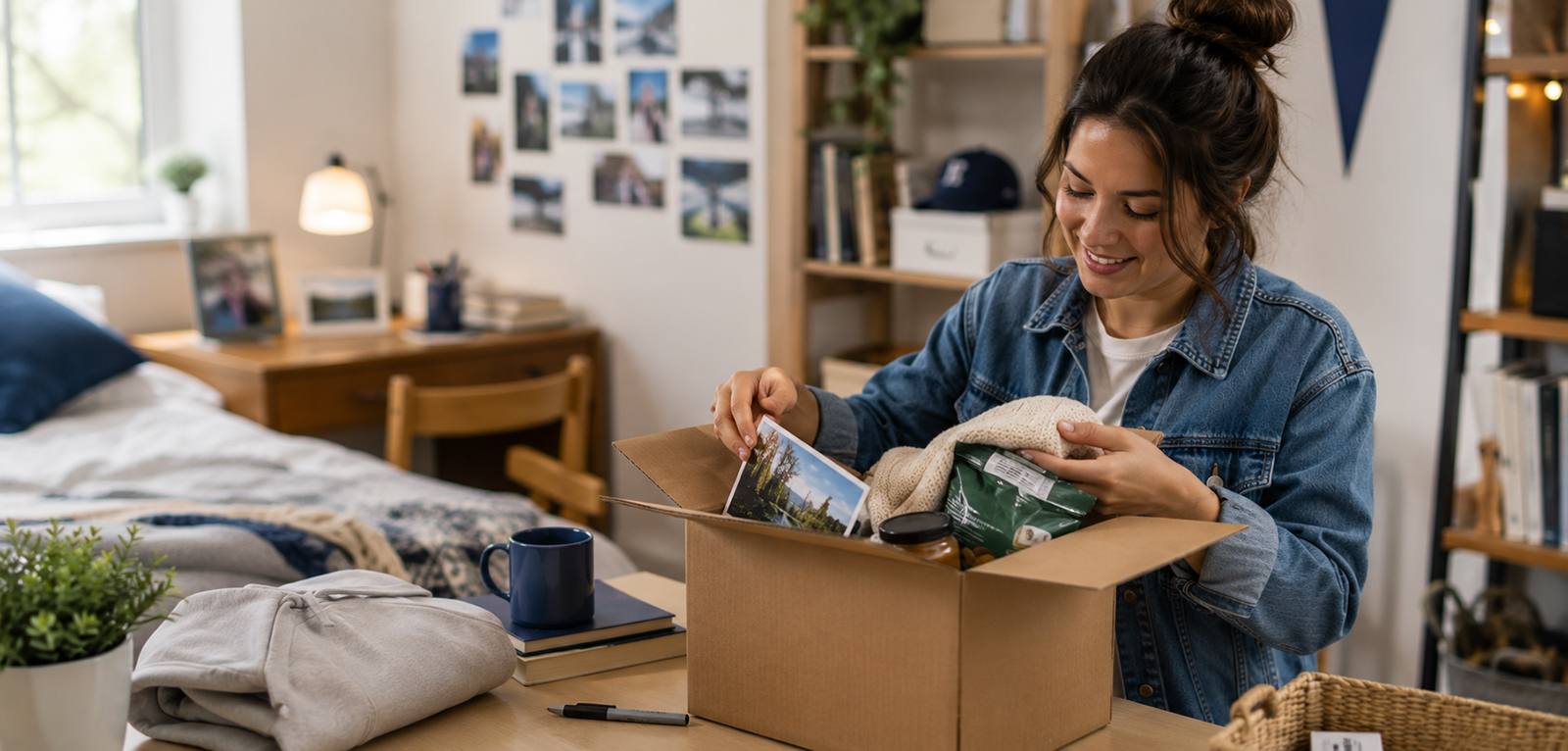 Sending a Care Package to a College Student