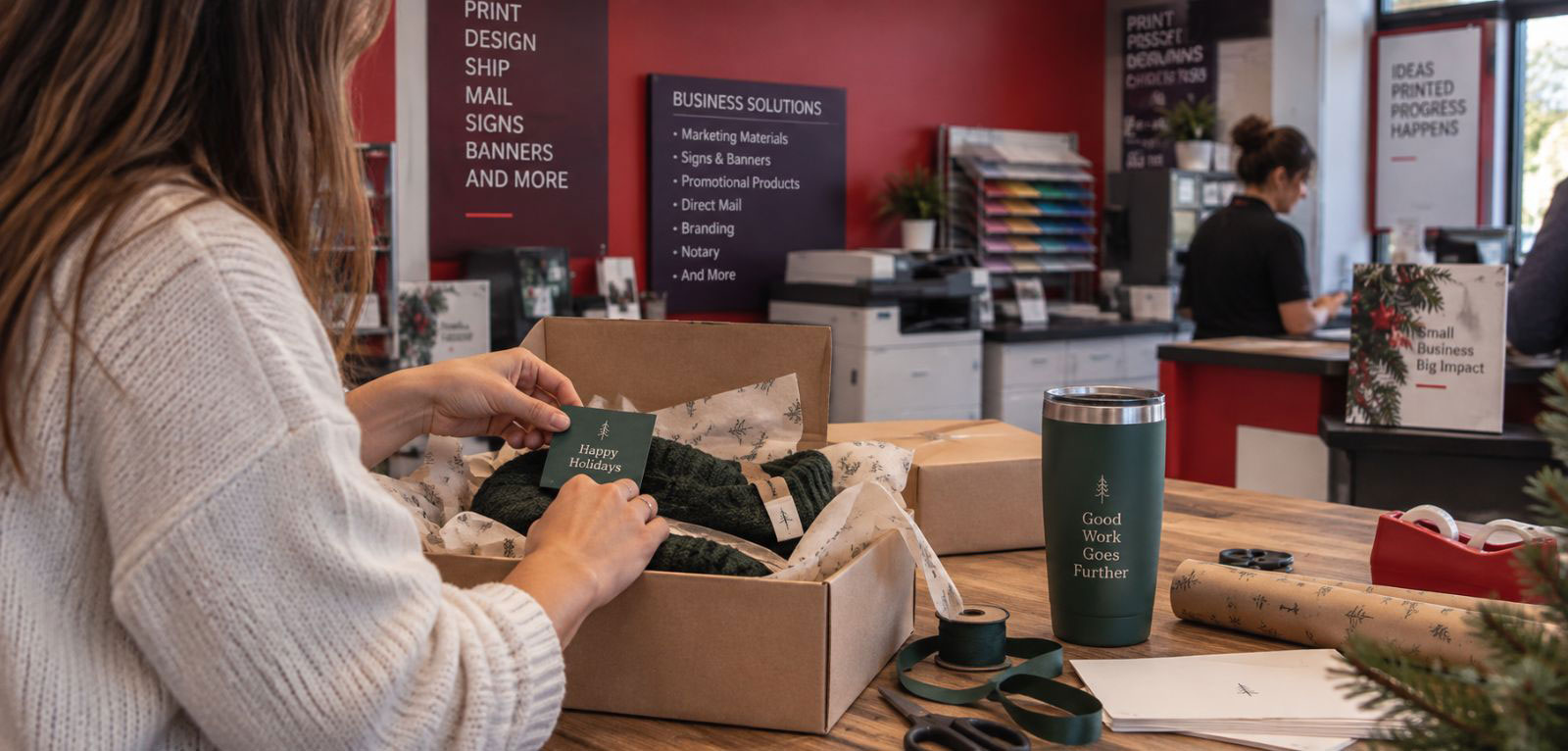 Branded Holiday Promo - Gifts & Apparel